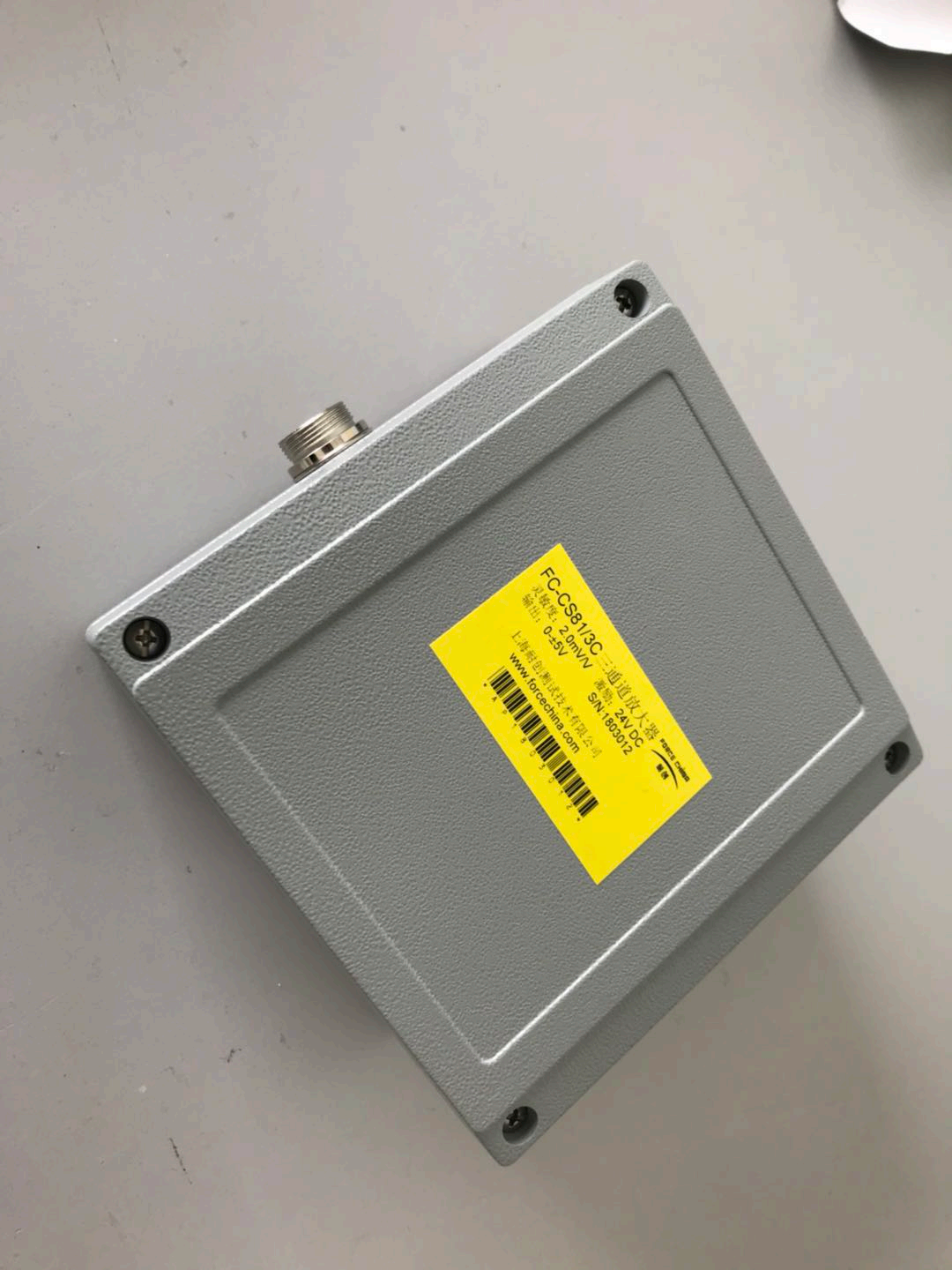 力傳感器與信號調理器